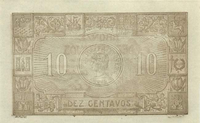 10 Centavos 15.8.1917